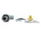 Williams Controls Valve, Control, Parking Brake, Yellow Sq Knob, Port In And Out 1/4-18 Nptf, Port Exhaust 1/8-27 112229 - alternate 2